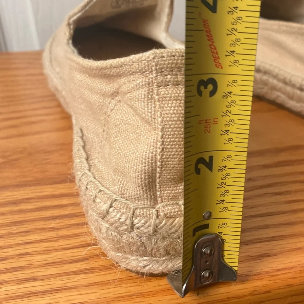 SOLUDOS REVOLVE Palm Tree Embroidered Smoking Slipper Espadrille Safari Canvas 8